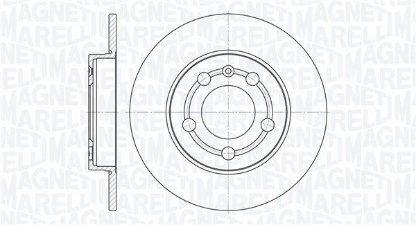 MAGNETI MARELLI Jarrulevy 361302040283